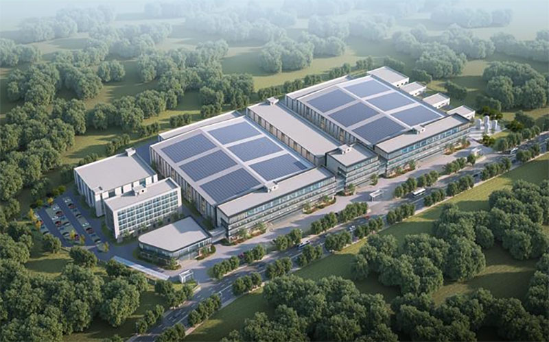 云和首條晶圓產(chǎn)線主廠房封頂，百億級(jí)“芯”引擎全面加速！